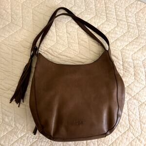 Margot New York Swagger Boho western Green Brown Shoulder Bag